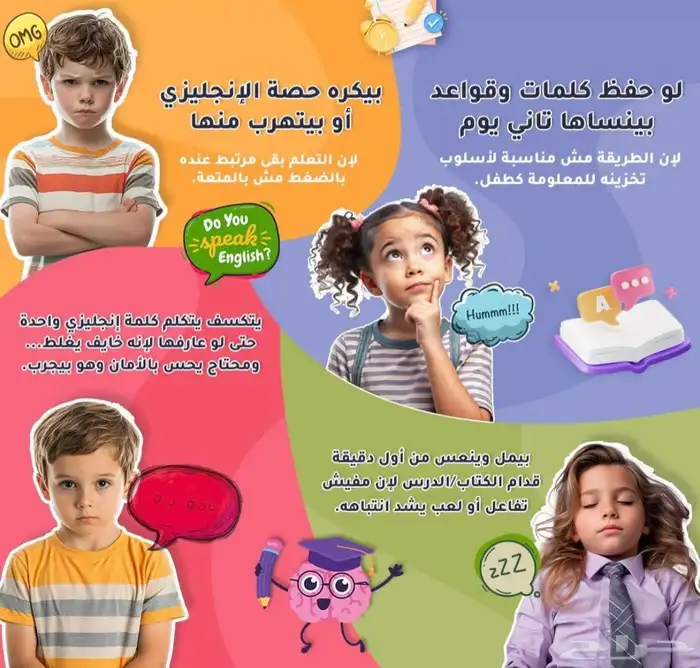 حل عقدة اللغة الإنجليزية لطفلك 0