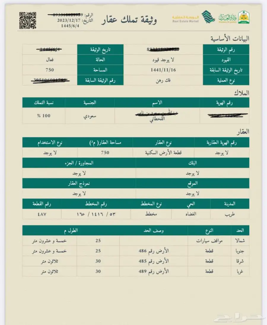 للبيع دور أرضي جد يد في الغضاه 3