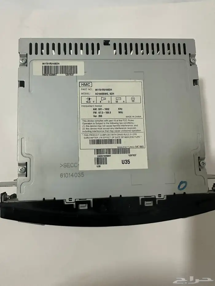 مسجل اكسنت موديل 2017 نظيف وبحالة ممتازة 1