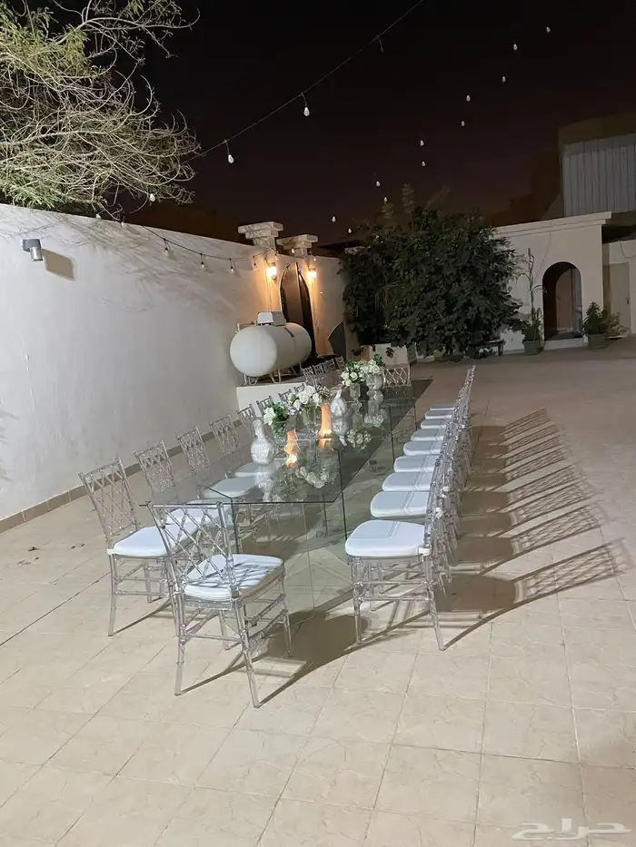تأجير كراسي وطاولات حفلات ومناسبات كنب 3