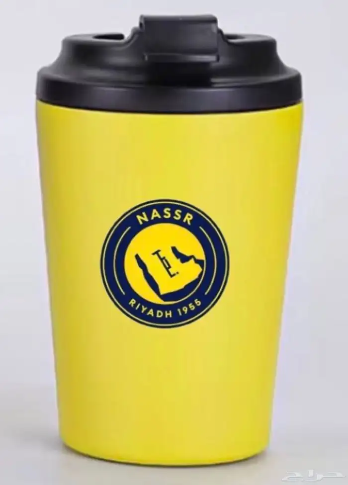 اكواب ( مق ) بشعار النصر ريال مدريد برشلون بطبقات عازله من 0