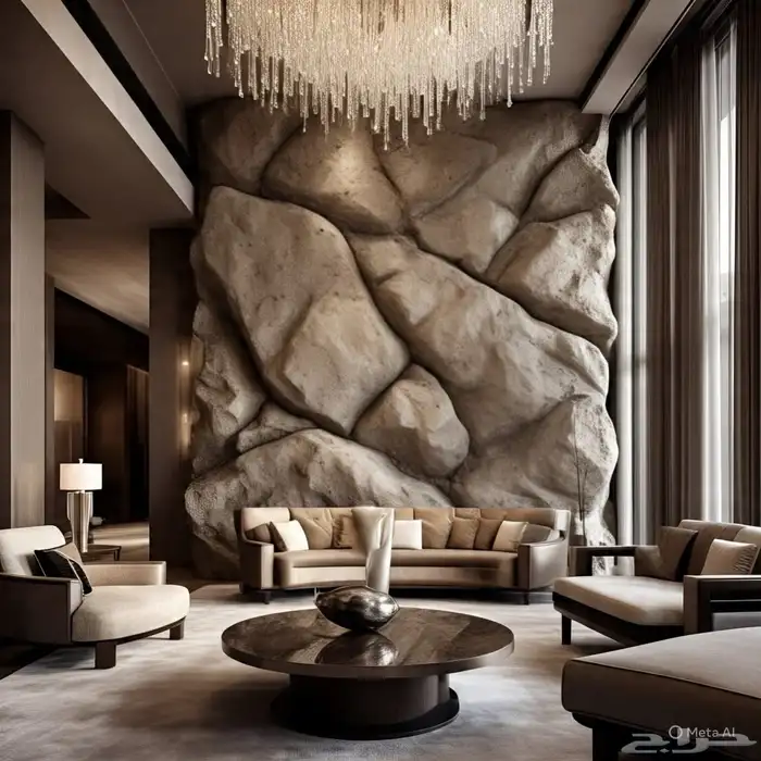 شلالات اندنيسي. صخريه وجزوع اشجار وجديات ضخريه 6