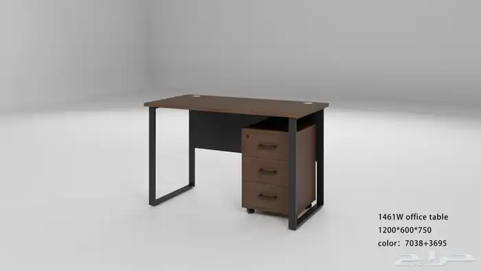 Office Desk with Drawers 11