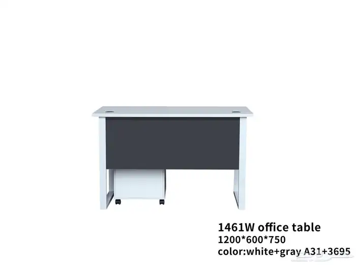 Office Desk with Drawers 9
