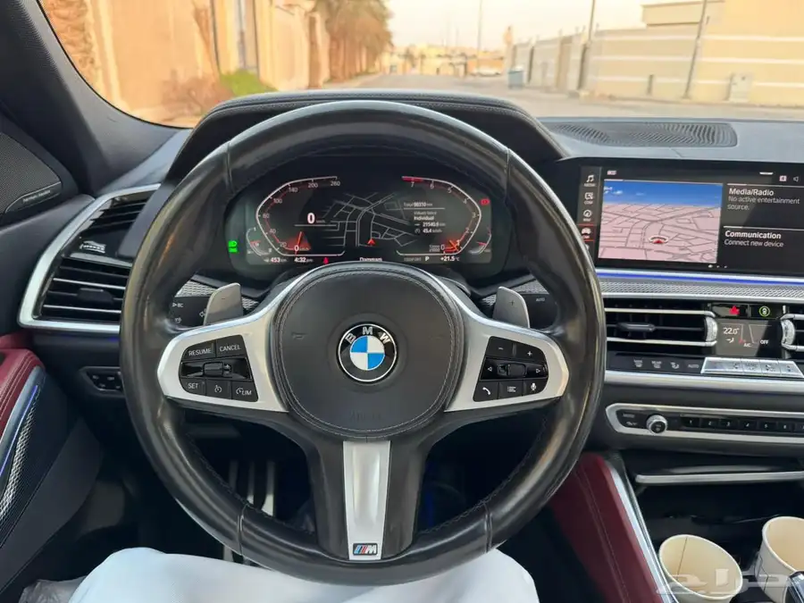 فل كامل للبيع bmw x6 2021 وارد الناغي 6