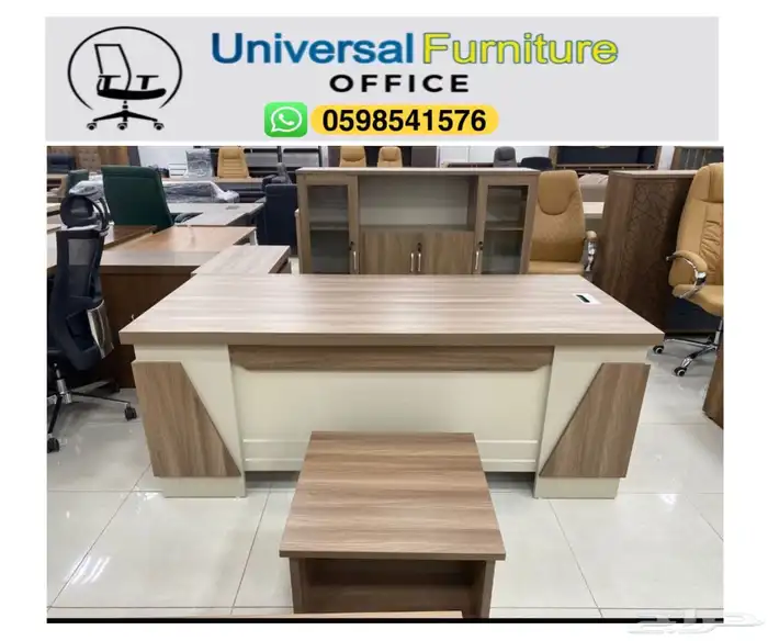 office sets مكتب طقم حق المدير و مكاتب إداري موظفين و كراسي 7