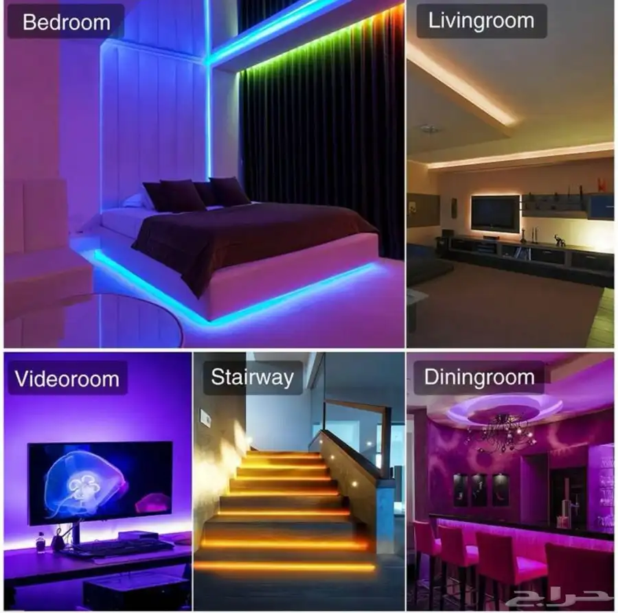 شريط إضاءة خلف الشاشة LED RGB 2