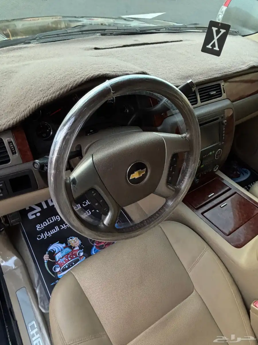 تاهو سعودي 2013 LTZ فل كامل بدون دبل 13