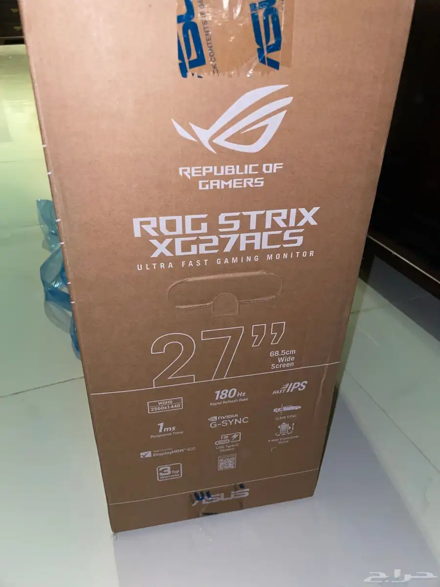 شاشة اسوس روق Asus Rog Strix 2k 180hz 4