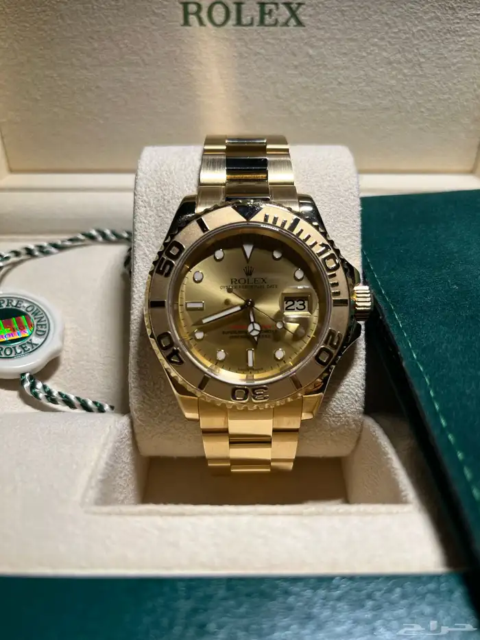 Rolex Yacht-Master 40- Fully 18K Gold رولكس ياخت ماستر ذهب 0