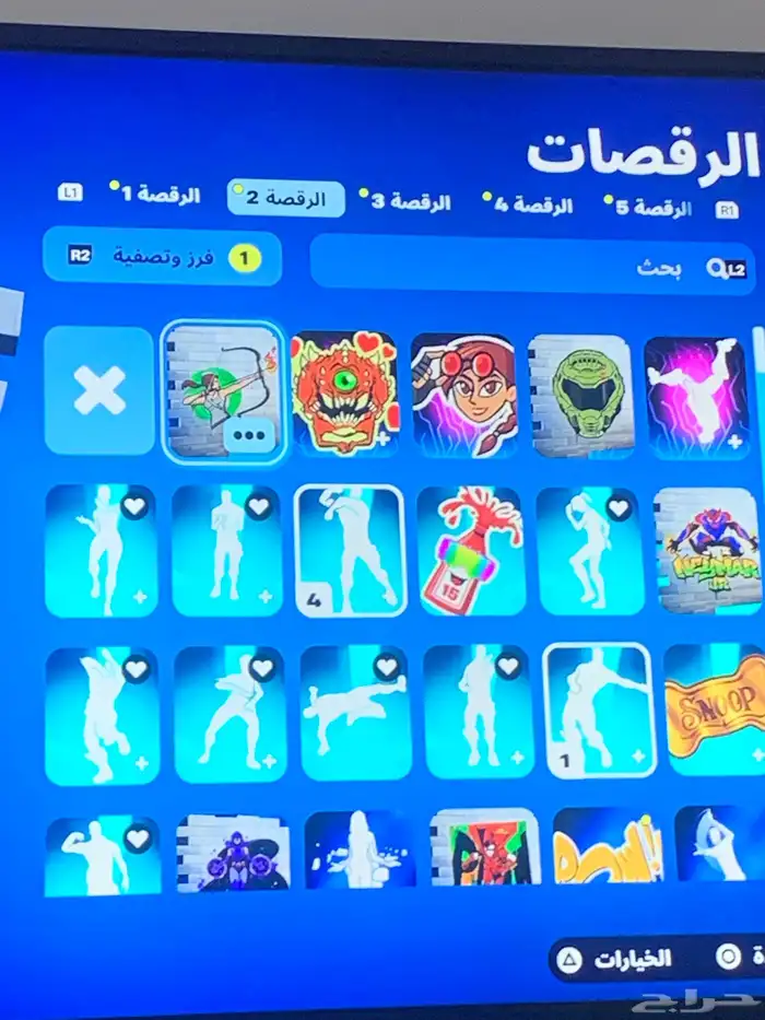 حساب فورت نايت 140سكن 6