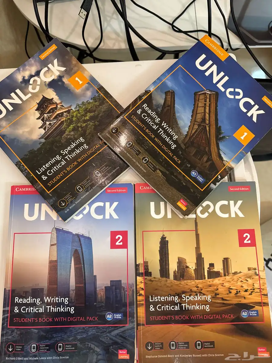 كتاب انجليزي unlock 1   2 0