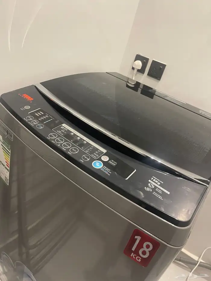 غسالة ملابس هام 18 كيلو مستعمله للبيع 1