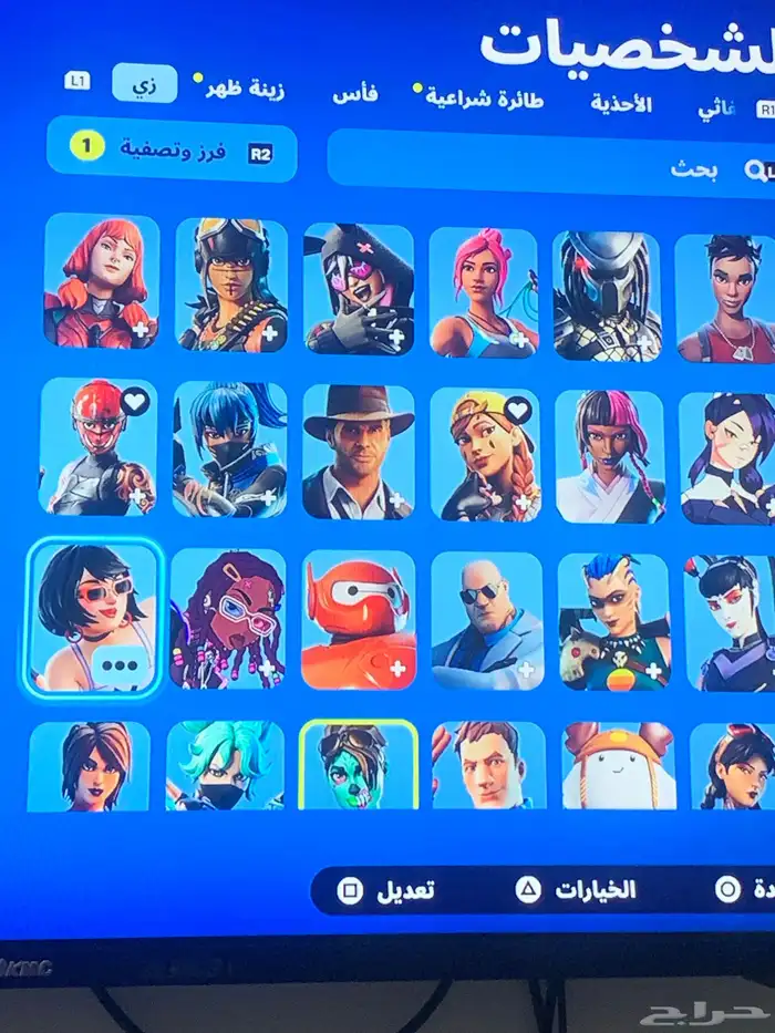 حساب فورت نايت 140سكن 1