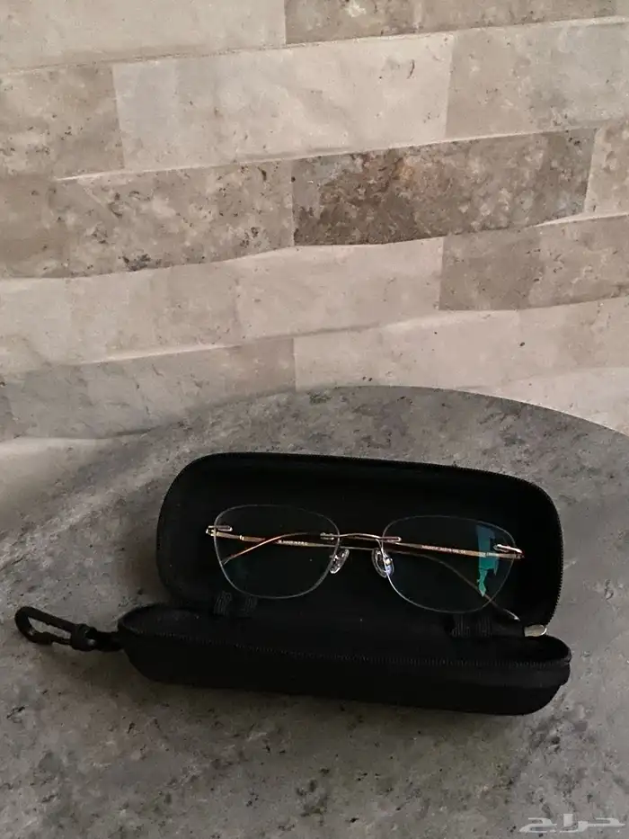 نظارة rimless مع عدسات طبيه 2