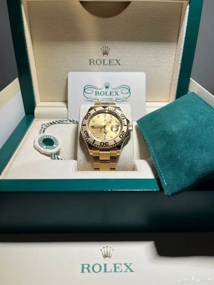 Rolex Yacht-Master 40- Fully 18K Gold رولكس ياخت ماستر ذهب 1
