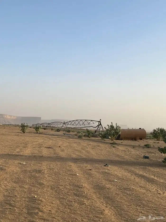 مزرعه للايجار محور رشاش خمس ابراج ارض زراعيه (الموقع برك 0