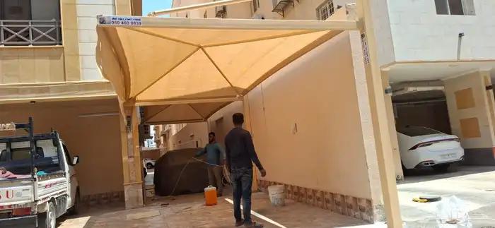 مظلات سيارات سواتر بيوت شعر مظلات فرنسي مظلات هرمي 8