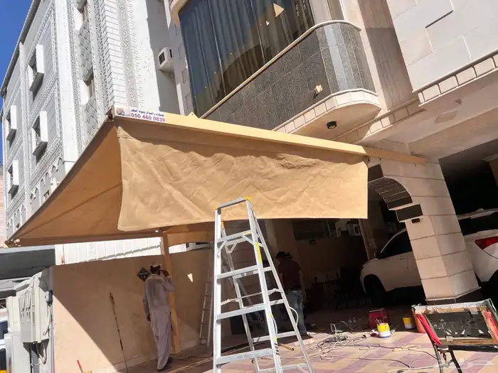 مظلات سيارات سواتر بيوت شعر مظلات فرنسي مظلات هرمي 0