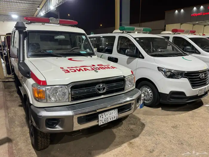 إيجار سيارات اسعاف للمشاريع والمصانع 3
