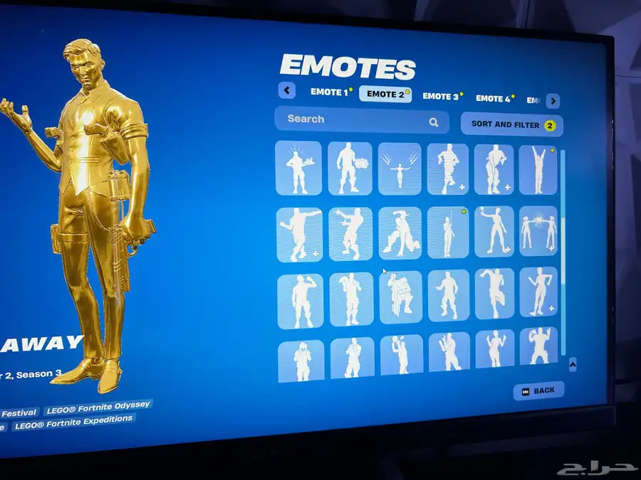 حساب فورت نايت 25