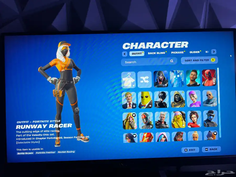 حساب فورت نايت 0