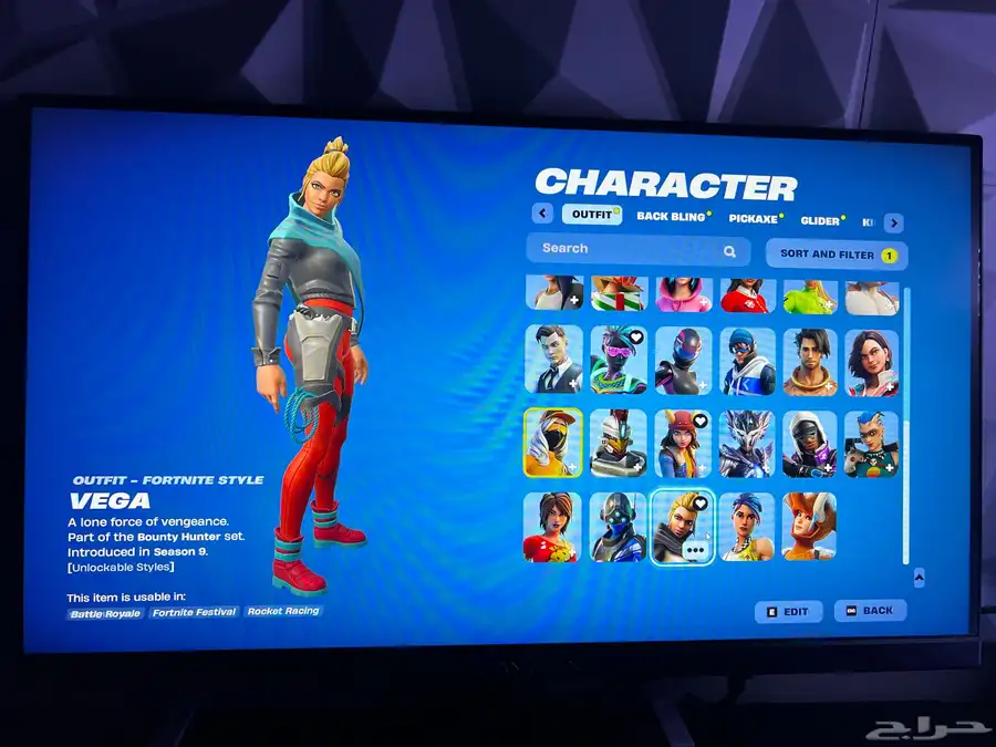 حساب فورت نايت 3