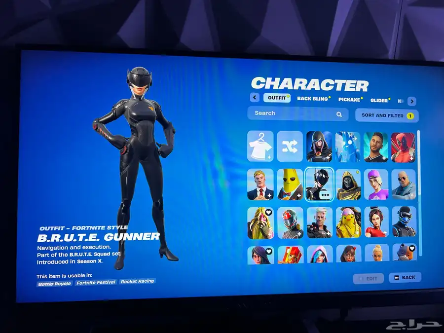 حساب فورت نايت 8