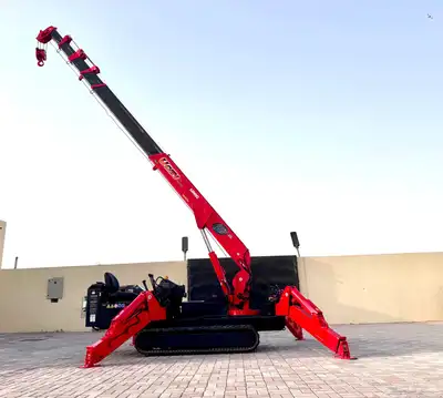 FOR SALE   MINI CRAWLER CRANE UNIC URW-376C 9