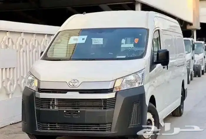 تويوتا هايس بضاعه ديزل قير عادي سقف عالي 2026 1