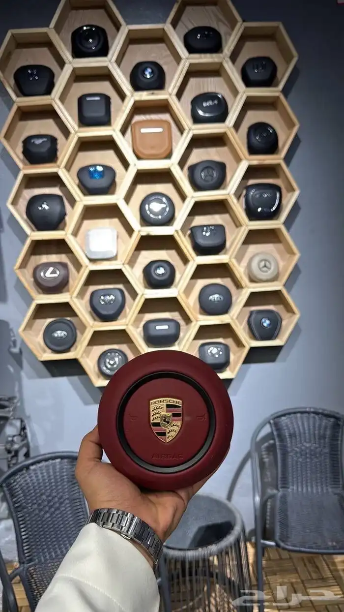 غطاء ايرباق دركسيون كيا K5   K8 قشرة طبلون وكالة واصلاح 6