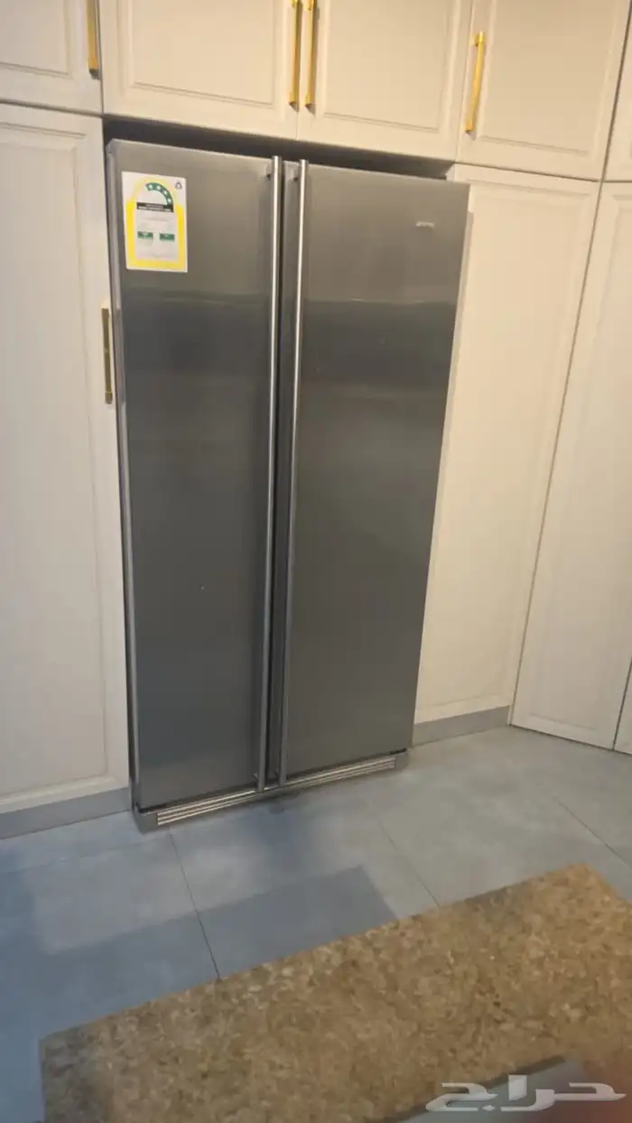 ثلاجة SMEG سايد باي سايد   618 لتر   ستانلس ستيل(بضاعة عرض) 0