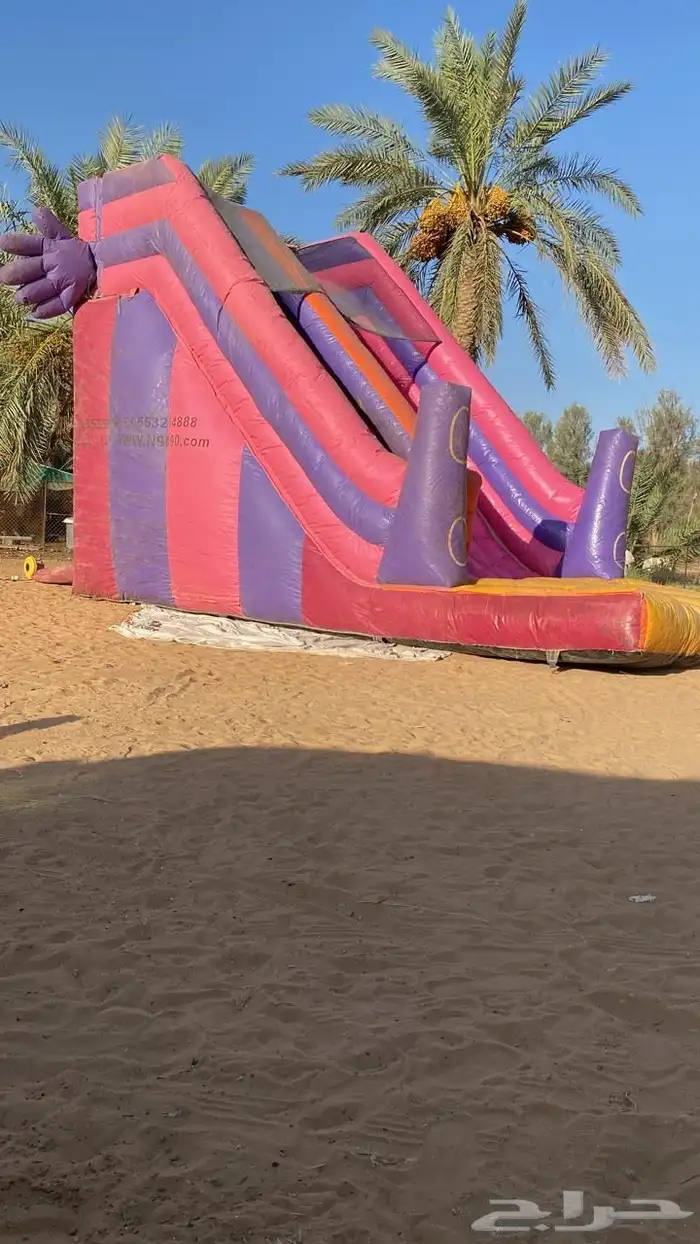 نطيطه للبيع معه مطورين هواء الحجم غير معروف على الفحص 1