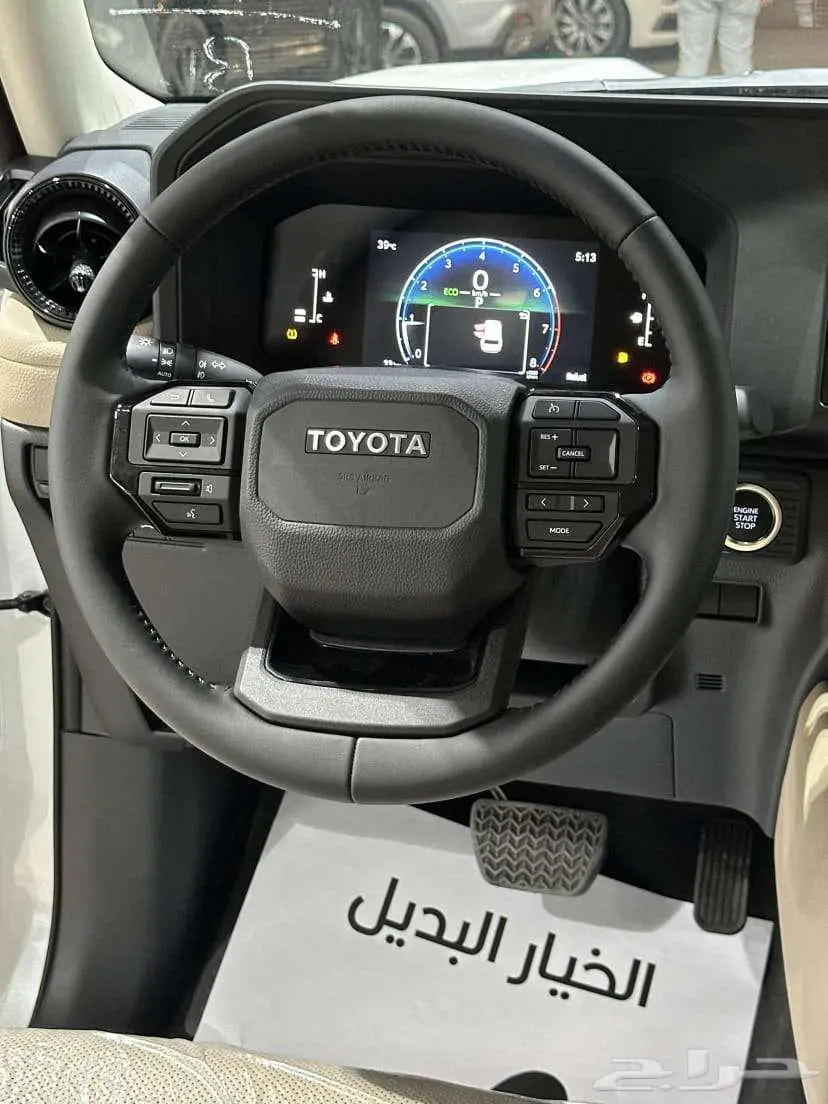 برادو تي اكس ال 2 أبيض بنزين 2025 كاش أقساط 13
