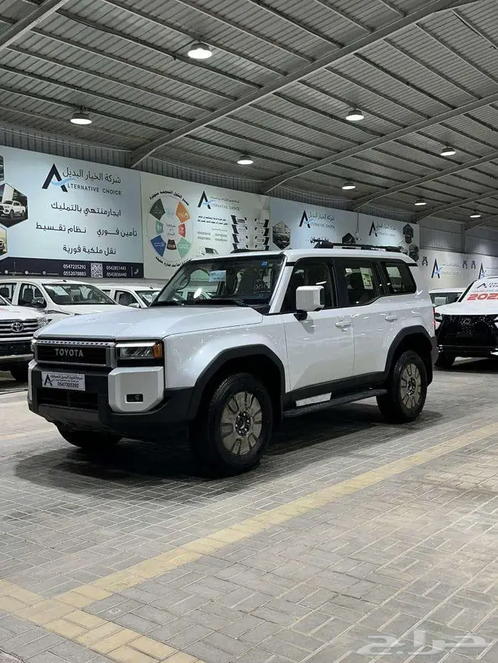 برادو تي اكس ال 2 أبيض بنزين 2025 كاش أقساط 1