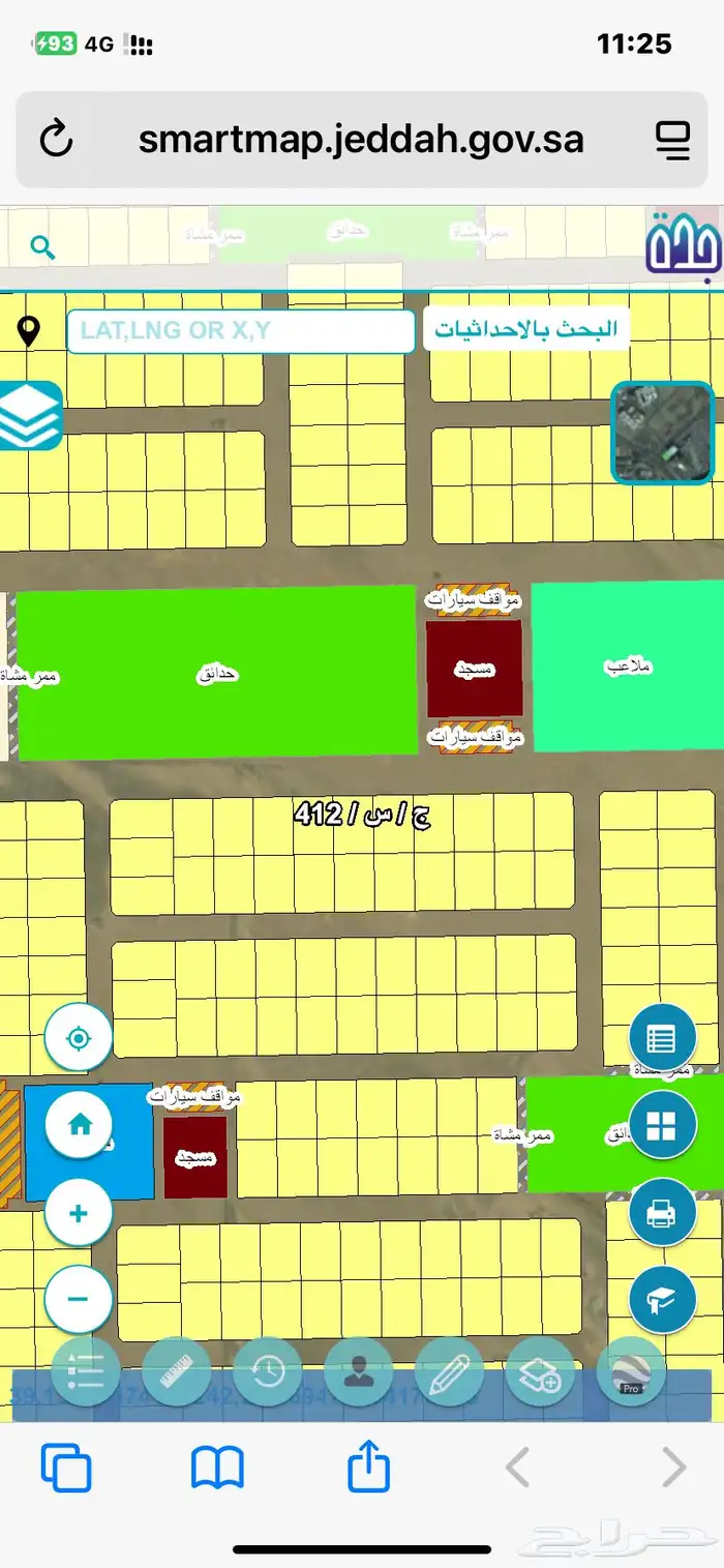 ارض سكنيه للبيع مخطط الهجره جده 0