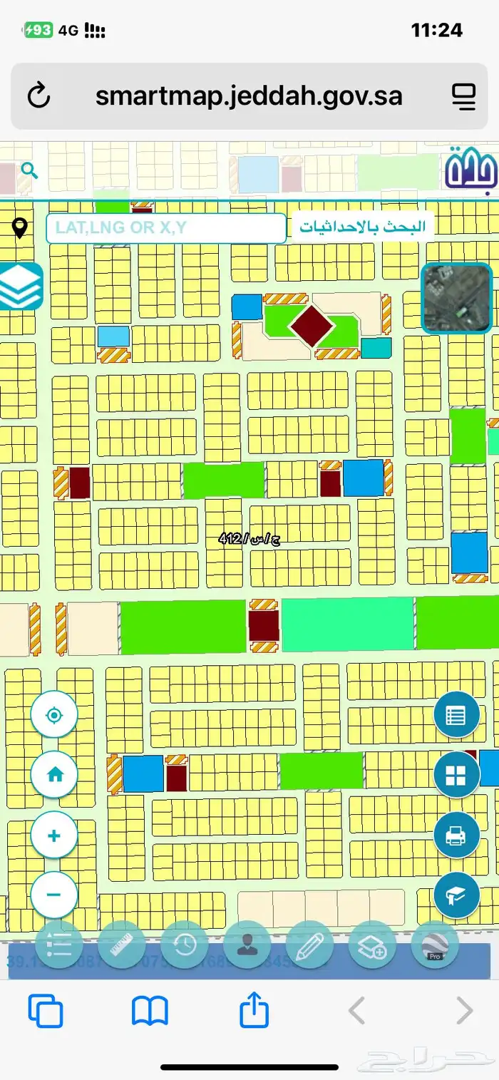 ارض سكنيه للبيع مخطط الهجره جده 2