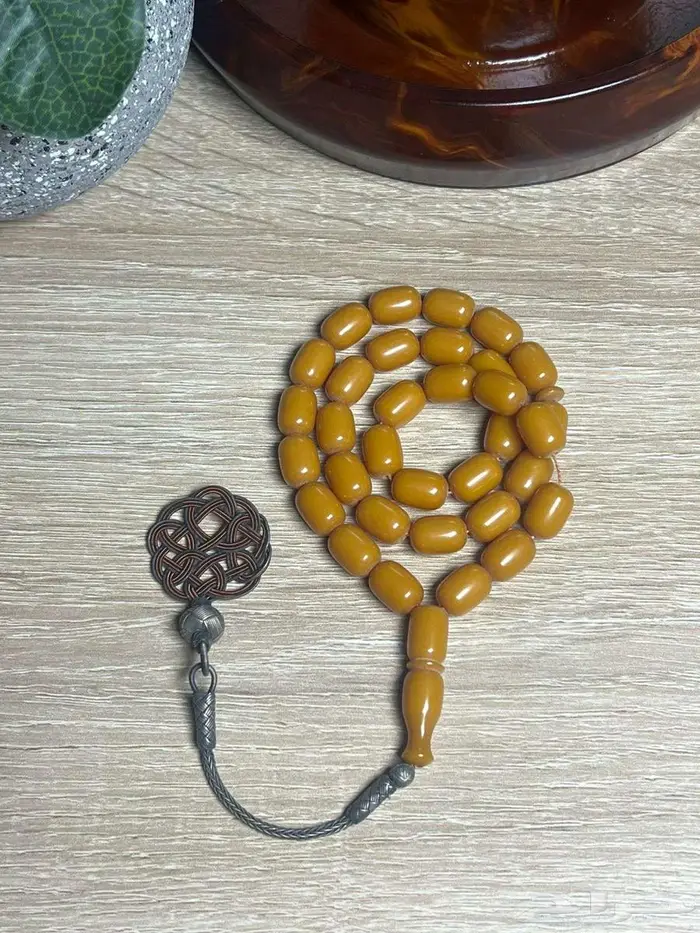 سبحه مسكي طربزونة فضة 0