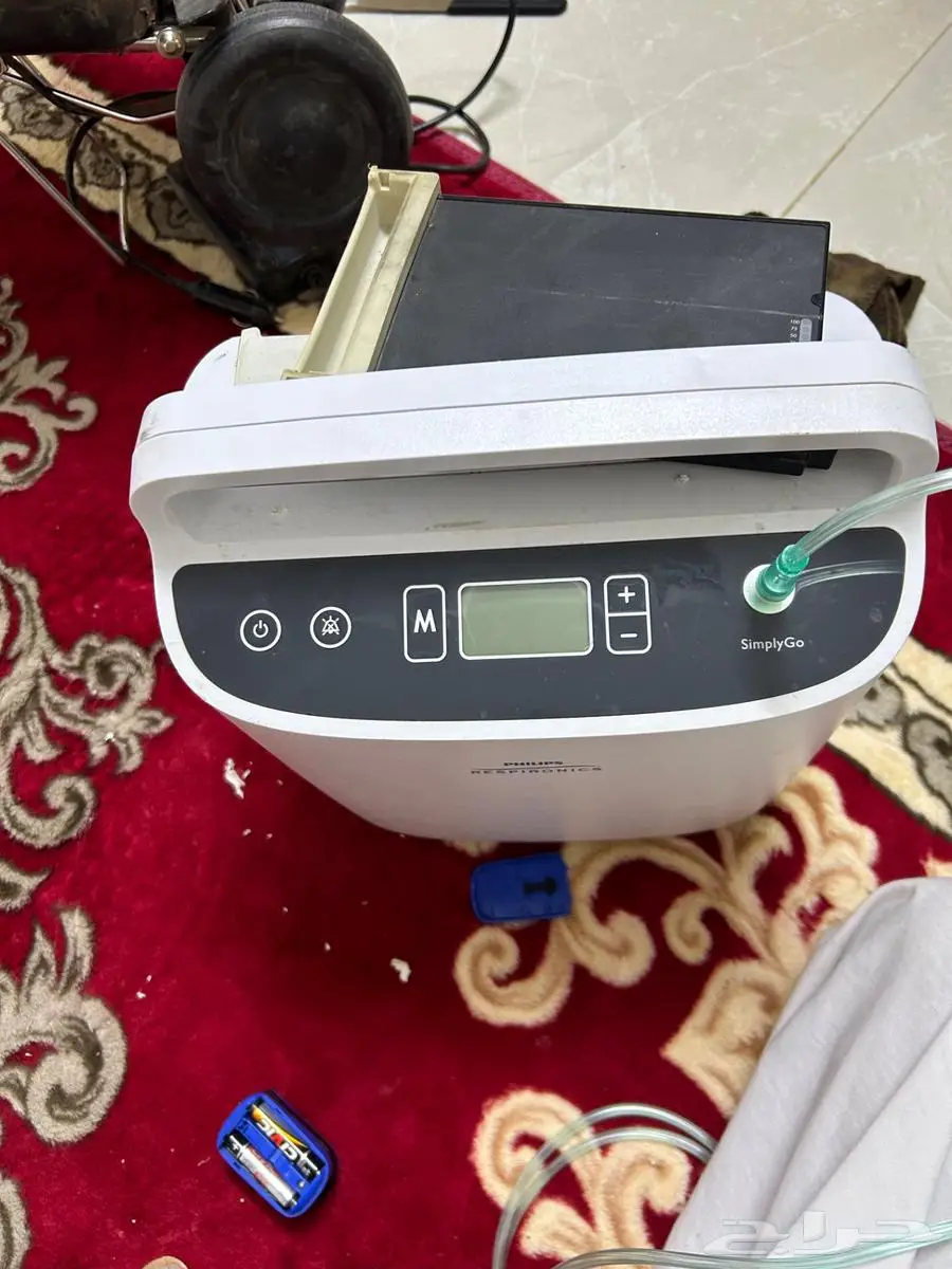 جهاز اكسجين متنقل معه شاحن سياره 0