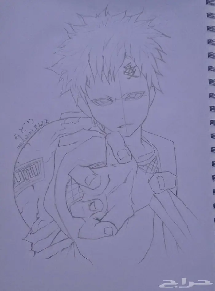 رسم شخصيات انمي باحترافية 6