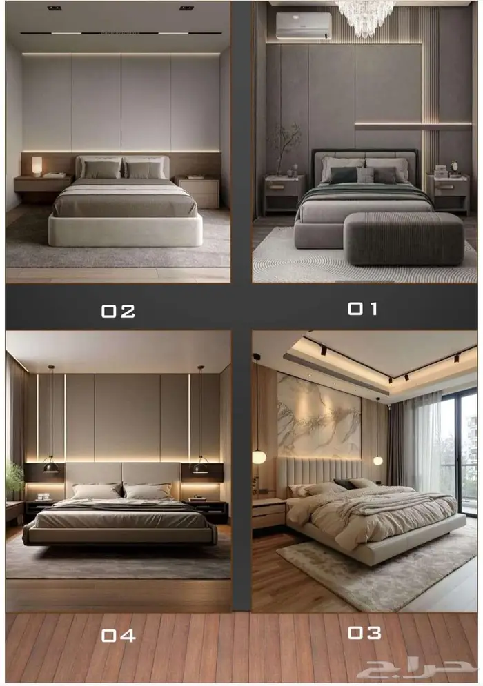 ديكور بديل خشب بديل رخام مع التركيب 24