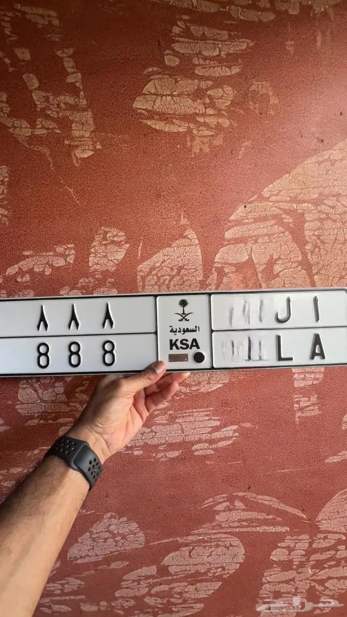 لوحة مميزة للبيع 888 0
