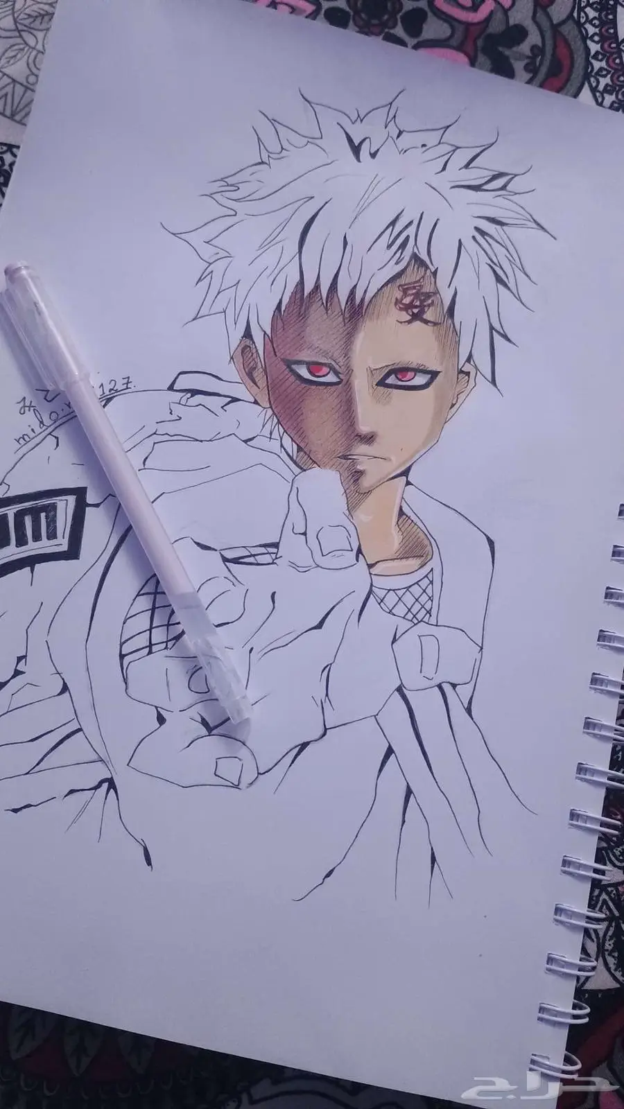 رسم شخصيات انمي باحترافية 3