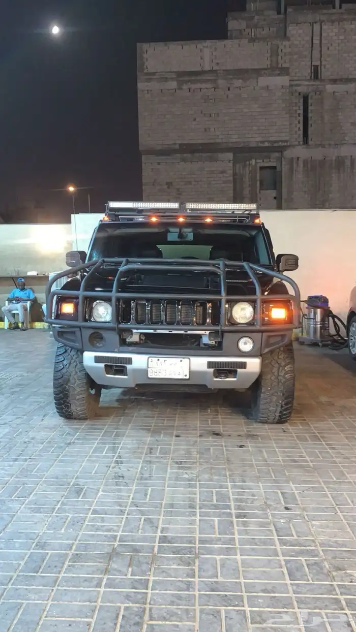 همر 2008 h2 اسود 10