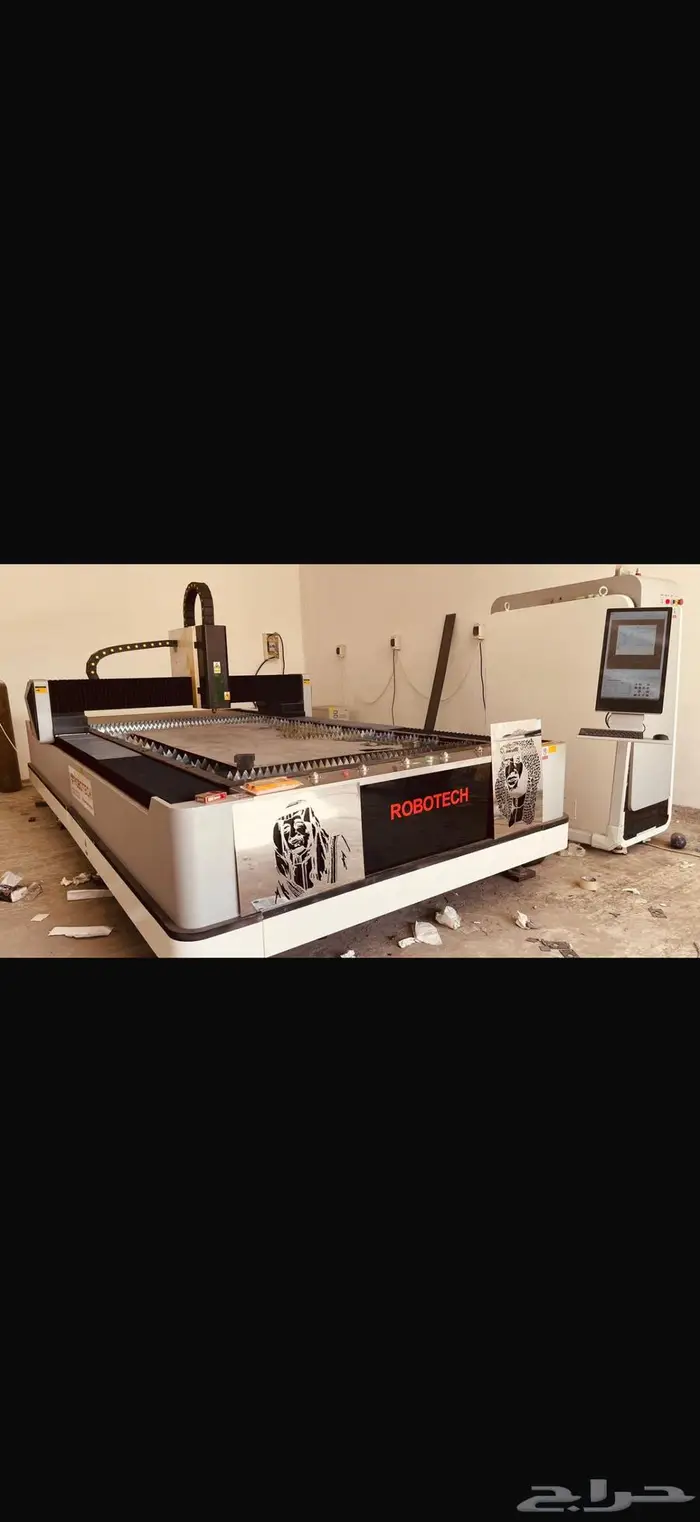 مكينة ليزر حديد cnc فايبر 3000 1