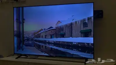 تلفزيون فيه خدش بسيط بالشاشه بس وضوحه تمام 0