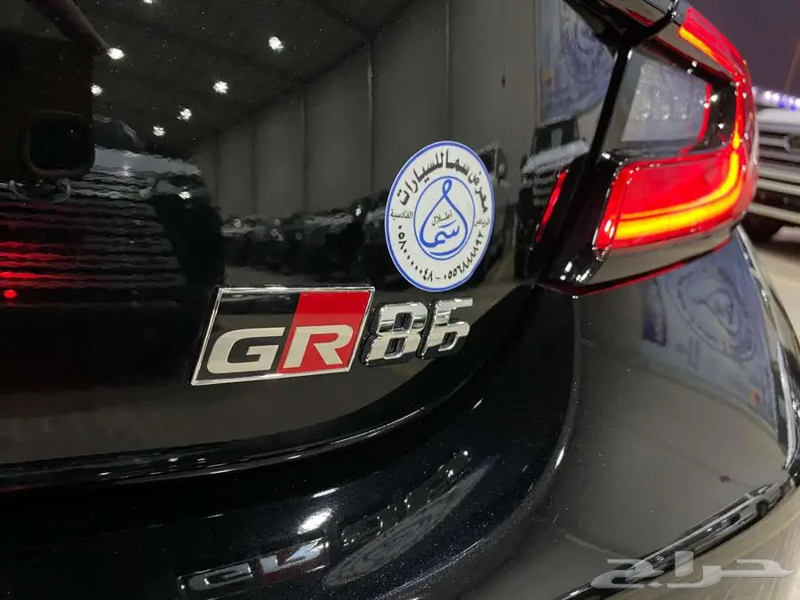 تويوتا GR 86 موديل 2025 اسود سعودي 37