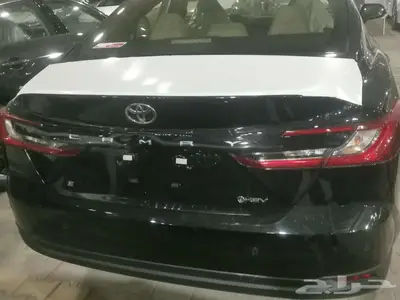 كامري E هايبرد ستاندرد اسود 2025 سعودي 2