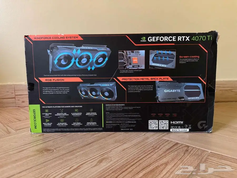 كرت شاشة 4070ti 12GB 1