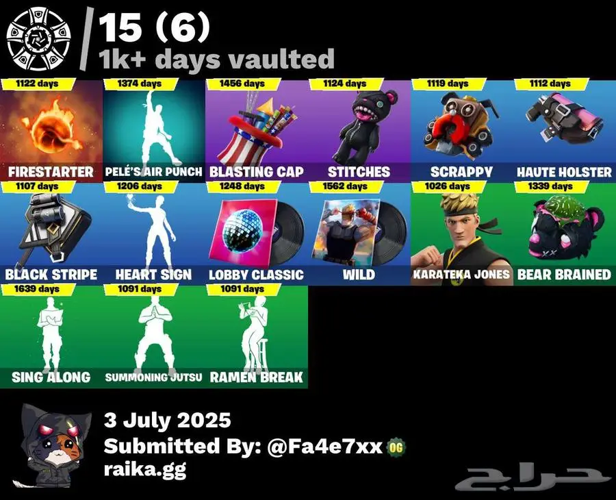 حساب فورت 7